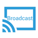 broadcasting android application logo